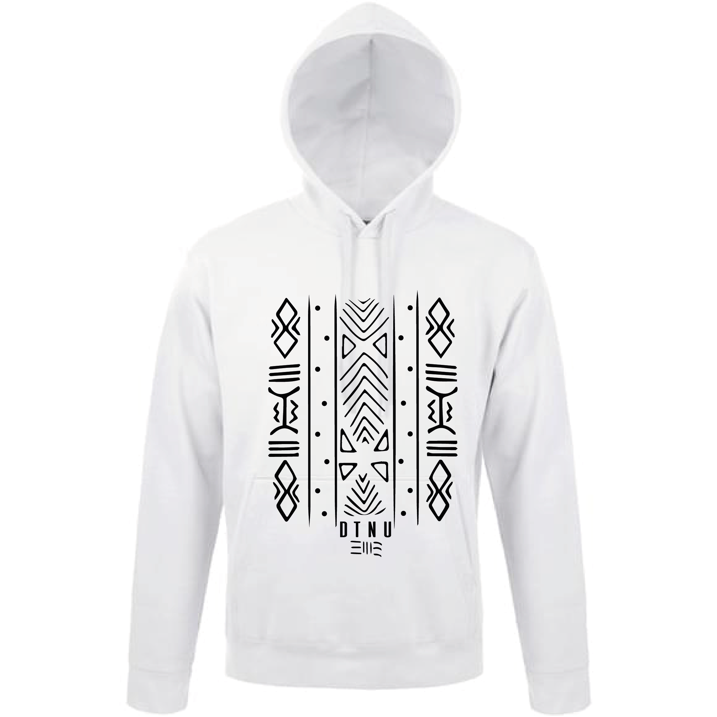 SWEAT BOGOLAN BLANC LOGO NOIR - Dtenu Store SWEAT BOGOLAN BLANC LOGO NOIR - Dtenu Store