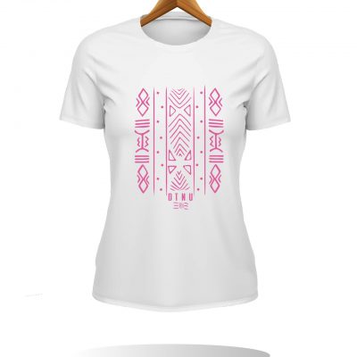 T-SHIRT FEMME BEAU GOLAN LOGO ROSE - Dtenu Store