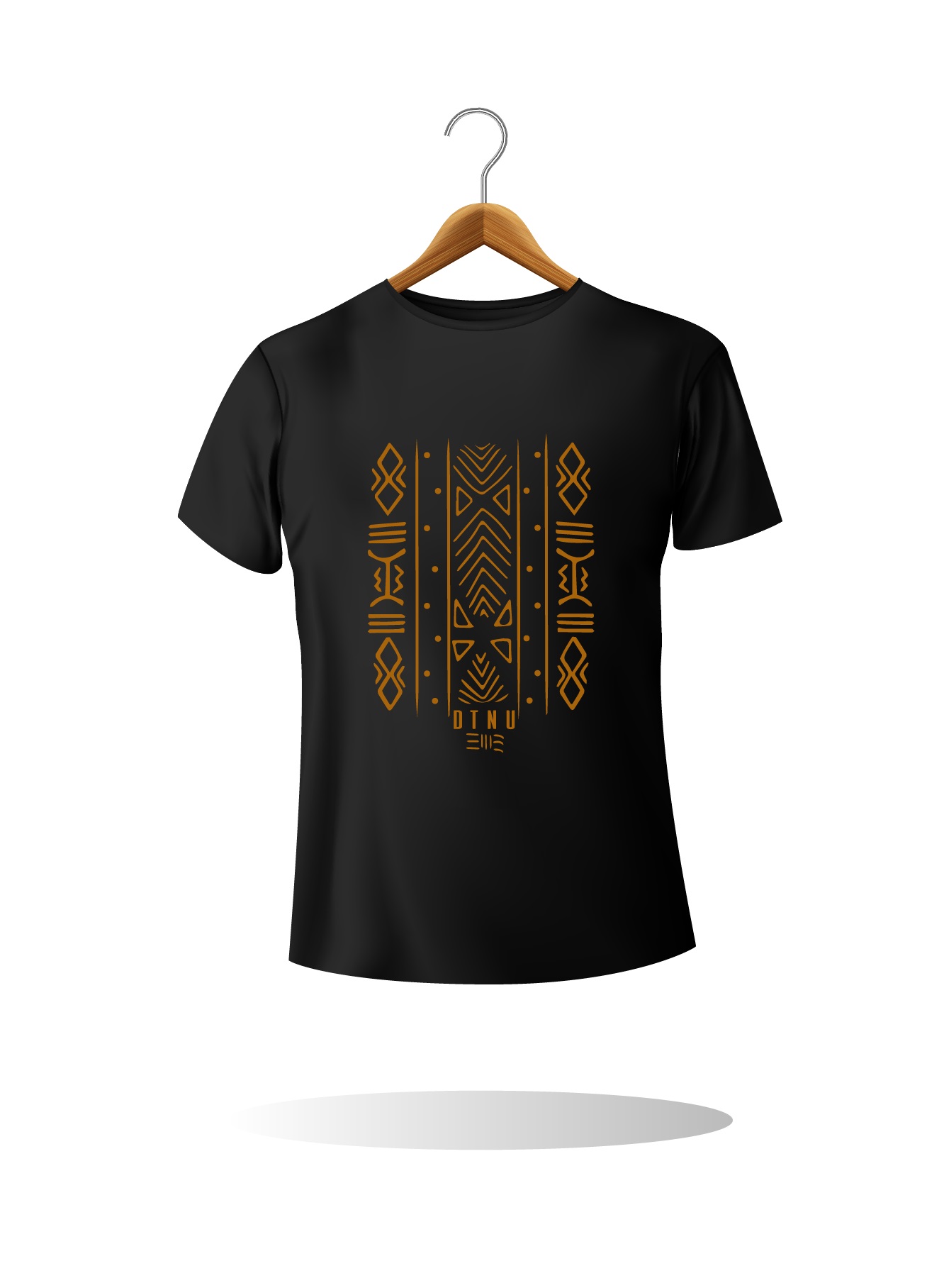 T-SHIRT NOIR BEAU GOLAN LOGO OR - Dtenu Store T-SHIRT NOIR BEAU GOLAN LOGO OR - Dtenu Store